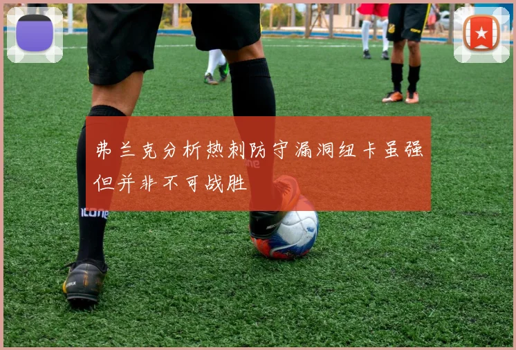 弗兰克分析热刺防守漏洞纽卡虽强但并非不可战胜